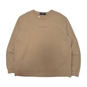Polo by Ralph Lauren Tan Crewneck Sweatshirt